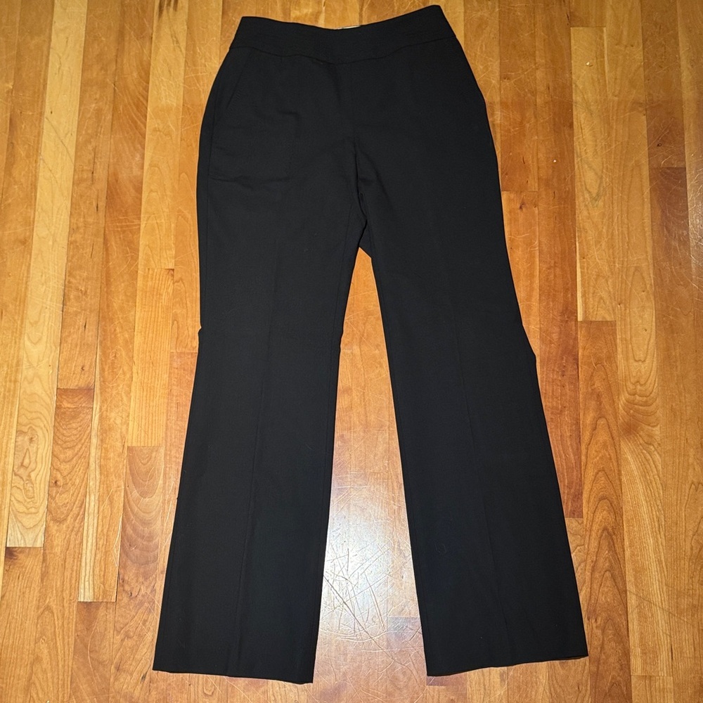 Banana Republic Classic Black Wool Blend Women's Trouser Pants Size 2
